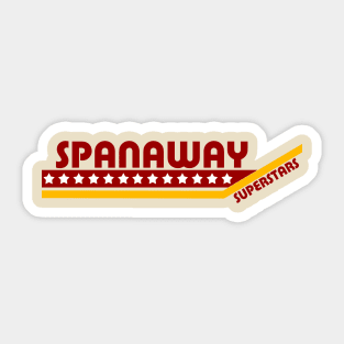 Vintage Spanaway Elementary Superstars Sticker